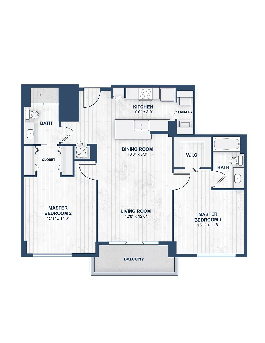 Floor plan 2/2 FLORES