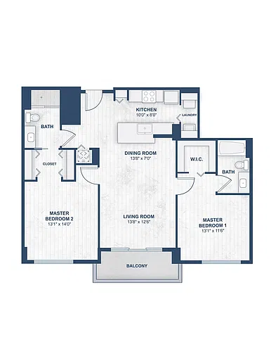 Floor plan 2/2 FLORES
