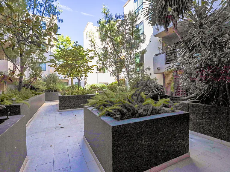 Courtyard Area of Lower Level