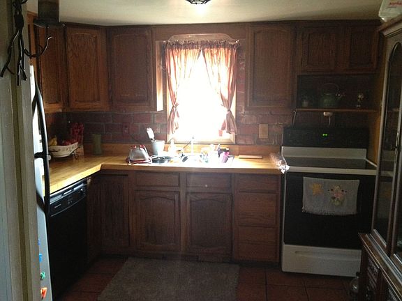 brand new window - cute rustic kitchen
