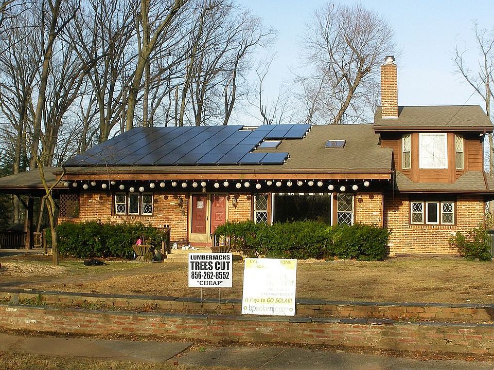 After solar panels were installed