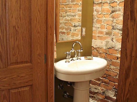 Half Bath off Dining Room