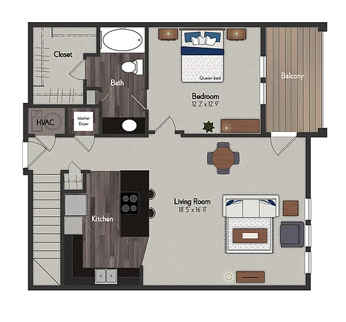 Floor plan The Frazier