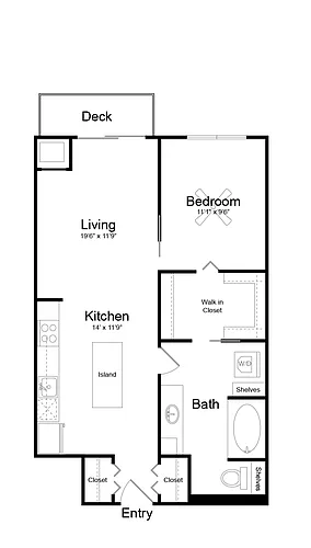 Floor plan A18