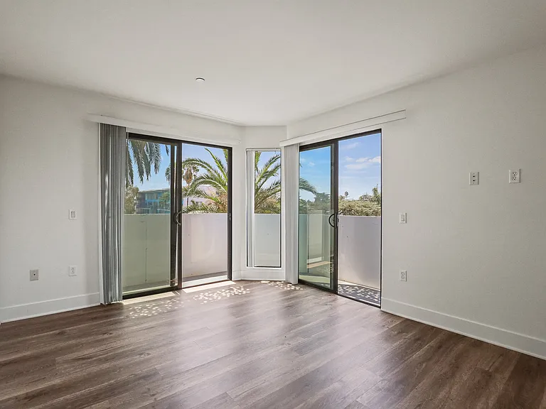 Living Room Area with Balcony