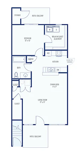 Floor plan 1/1