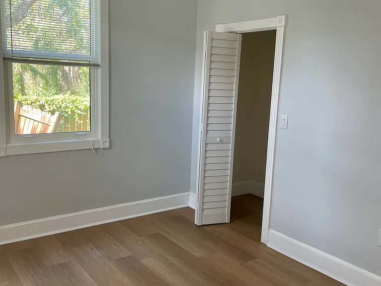 Same bedroom from inside view.