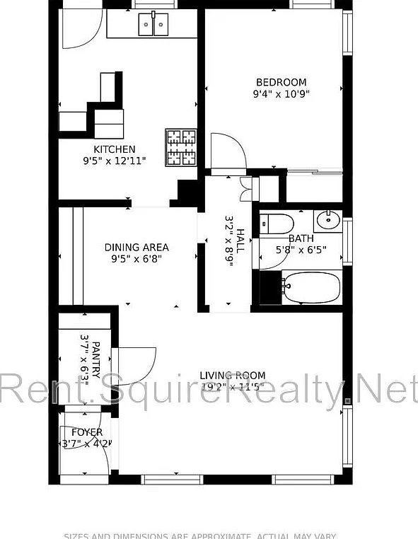 1 bed, 1.0 bath, 750 sqft, $1,900 — Photo 3