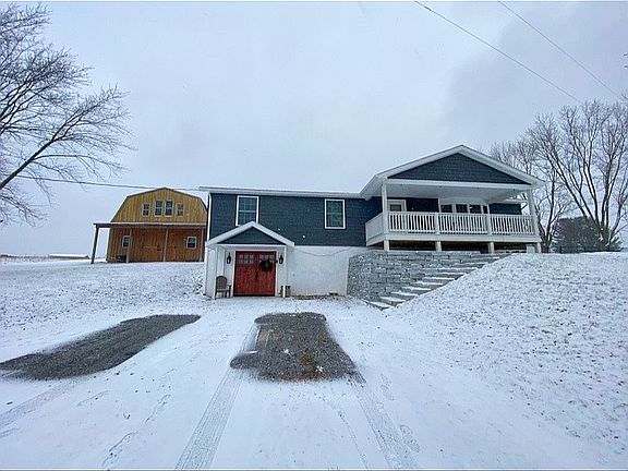 large gravel driveway