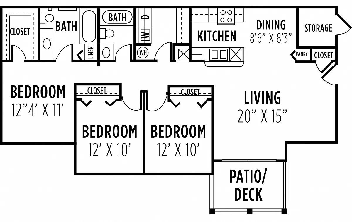 Floor plan The Laurel