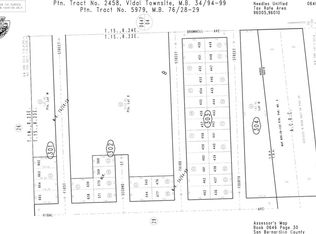0 None LOT 456, Vidal, CA 92280