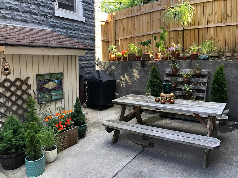 shared courtyard