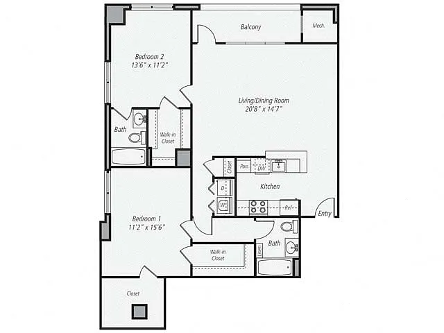 Floor plan B5