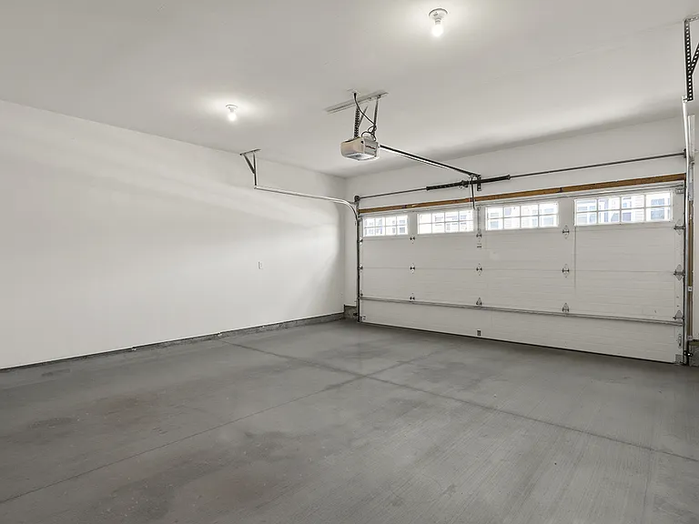 Attached 2-car garage