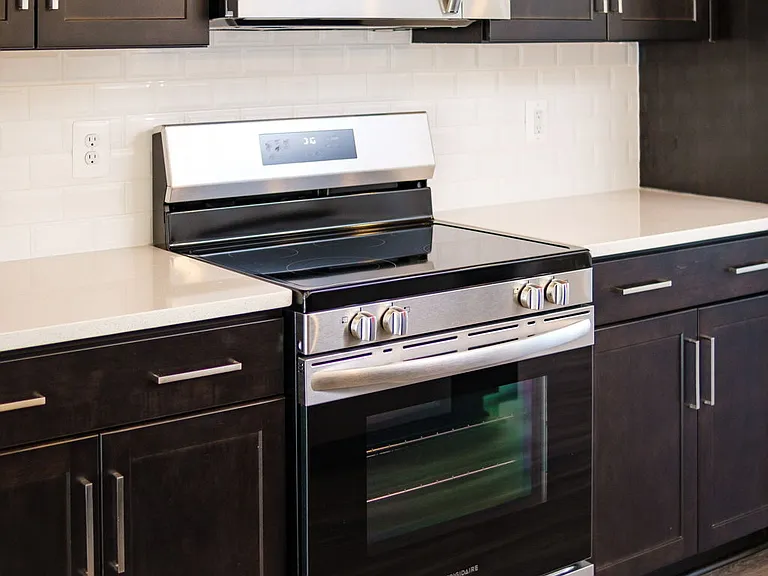 Stock photo - this property's finish colors are grey, not brown