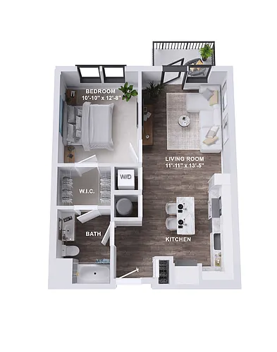 Floor plan A17A