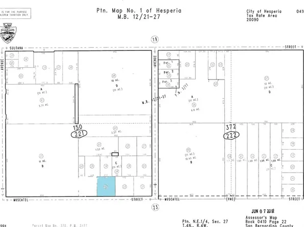 0 Muscatel St Lot C, Hesperia, CA 92345