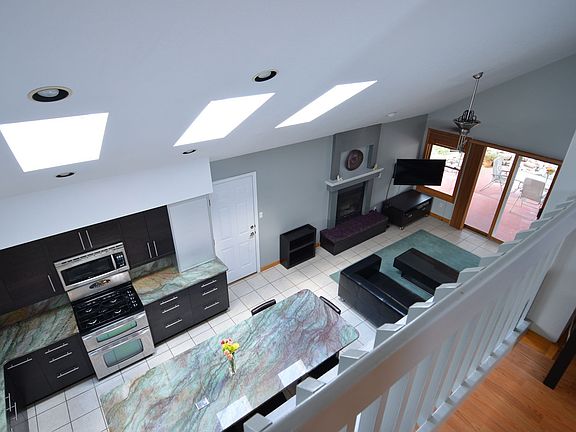 Kitchen/Family Room from Loft