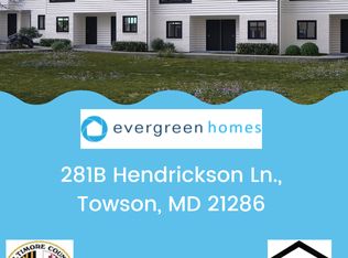 281B Hendrickson Ln, Towson, MD 21286