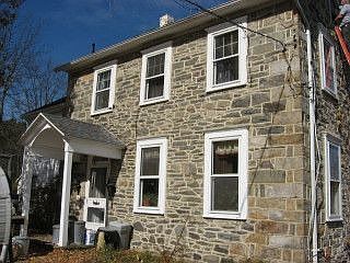 back of main house