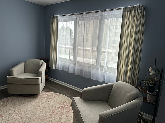 large windows to create a warm, sunny space.