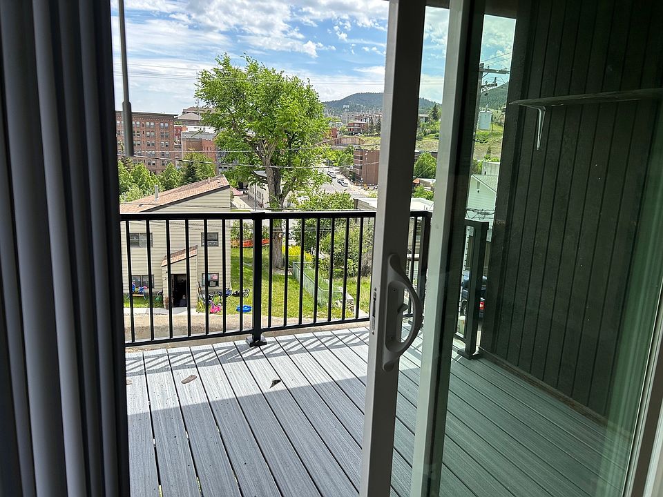 New deck, overlooks downtown