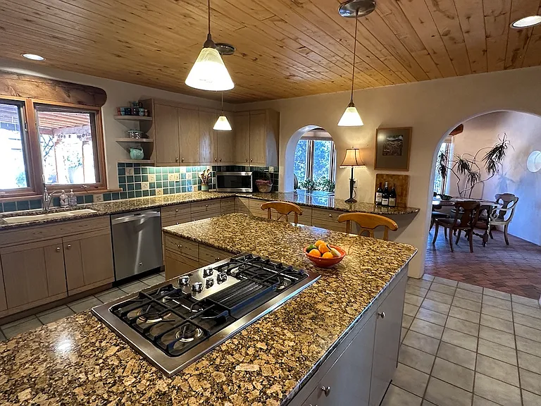 Kitchen with dining area