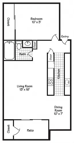 Floor plan Juniper