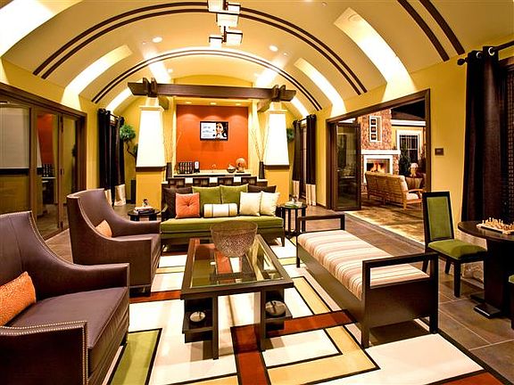 Relax or hang out with friends in the clubhouse