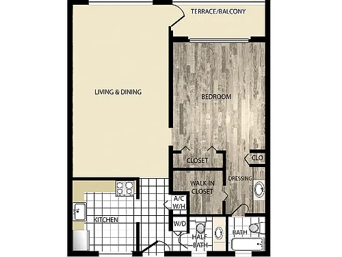 Floor plan Phase 1 Hibiscus