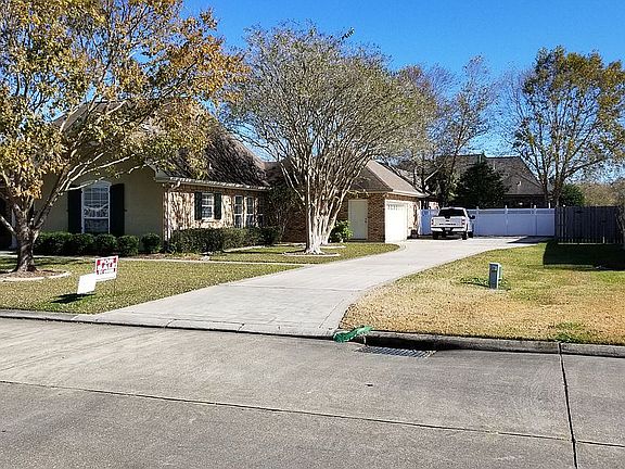 View from driveway