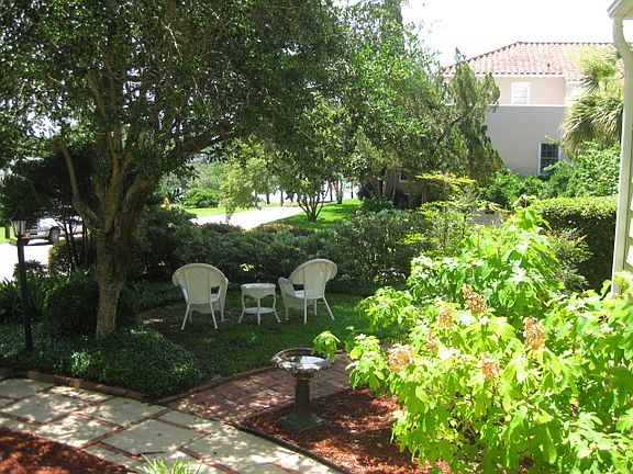 Water view from side yard