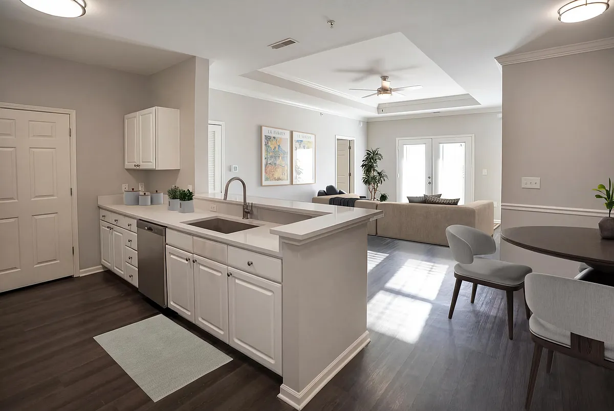 Living Area - Apartments at Glenmoore