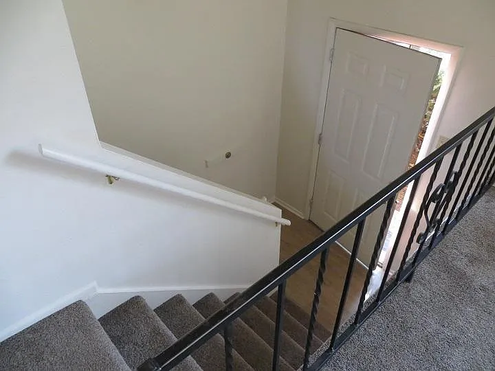Entry hallway and stairs