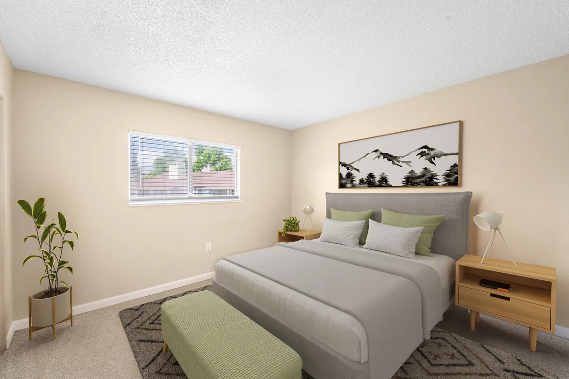 Spacious Bedroom with Natural Light