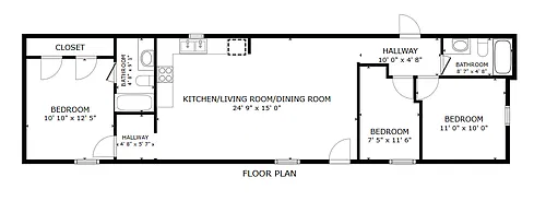 Floor plan Hamilton
