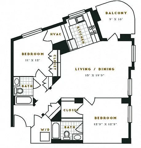 Floor plan J1R