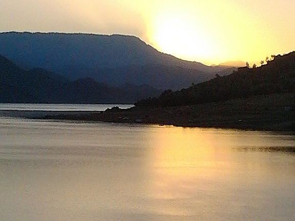 Sunrise from Main Dam