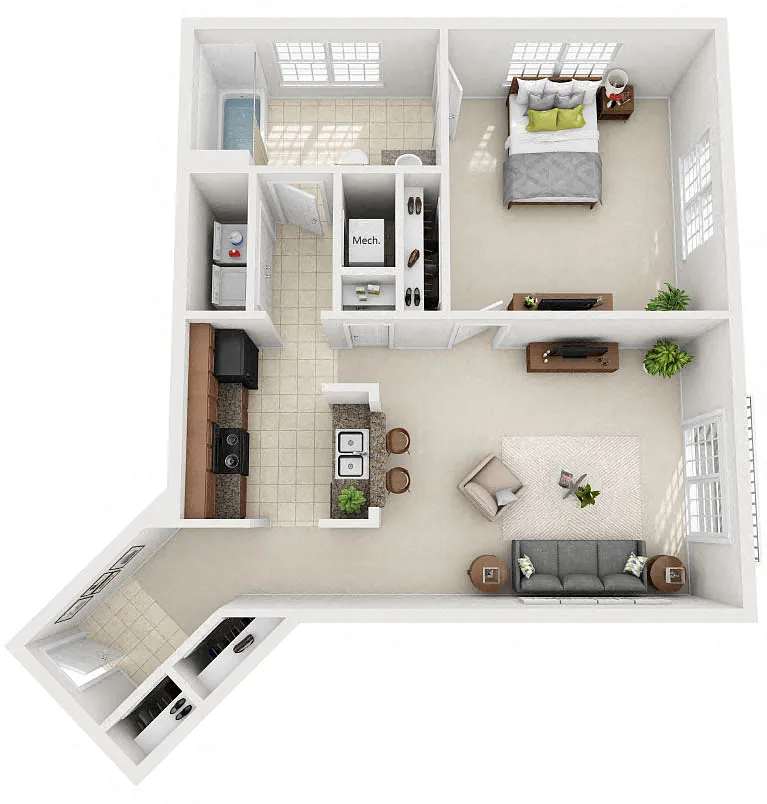 Floor plan 1-E1