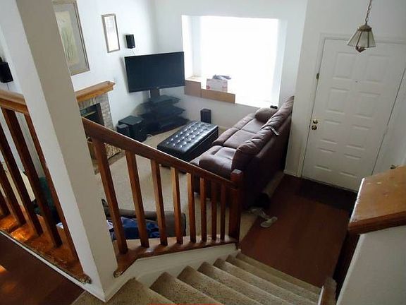 living room from dining