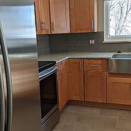 Newly remodeled kitchen