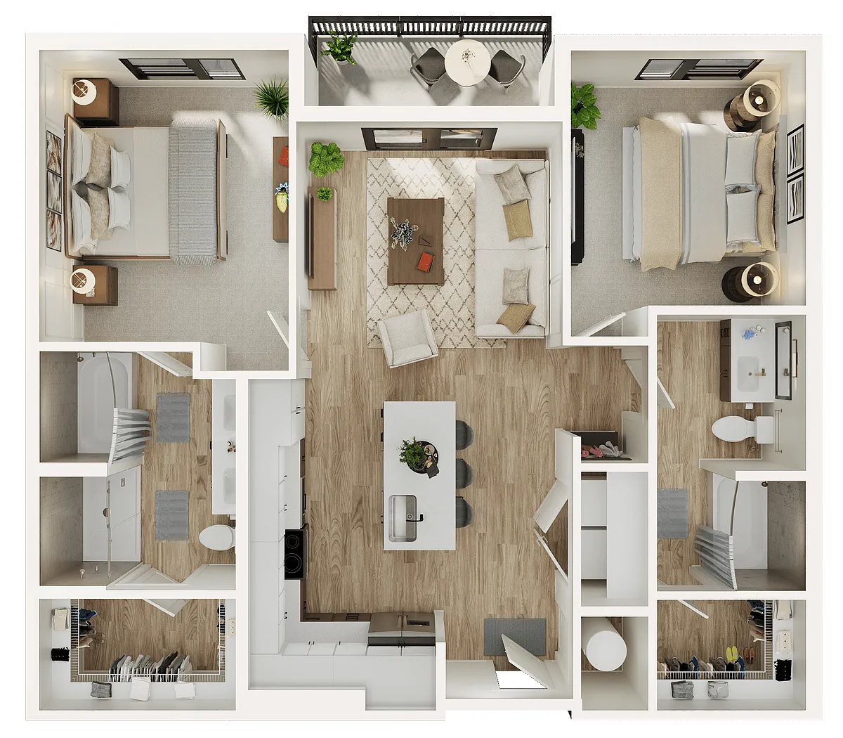 Floor plan B2