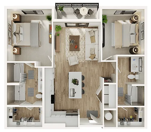 Floor plan B2