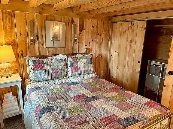 Downstairs bedroom & closet