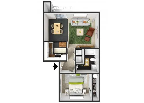 Floor plan Fremont