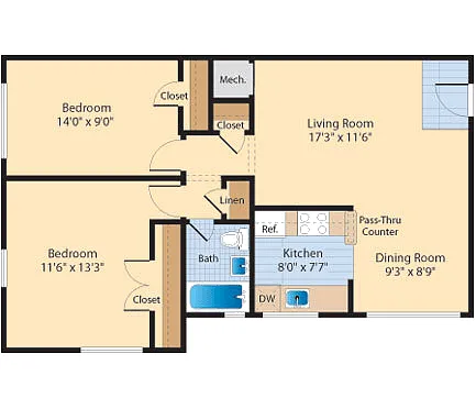 Floor plan B2