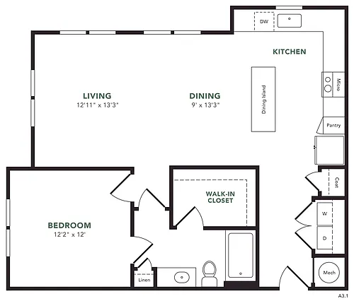 Floor plan A3