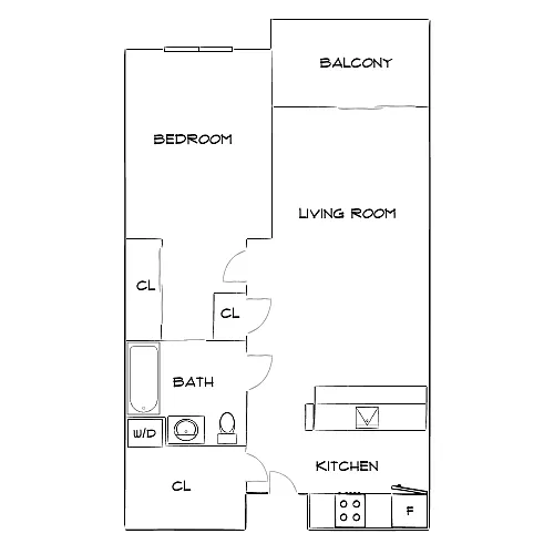 Floor plan Design 1A Premier 2
