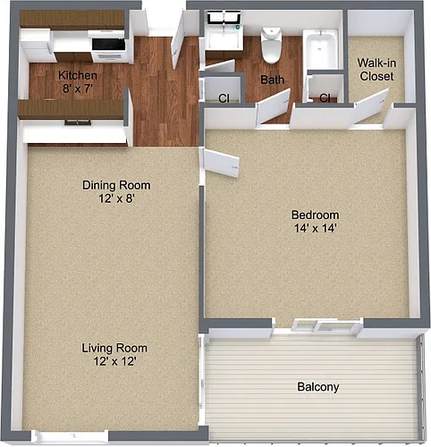 Floor plan 712