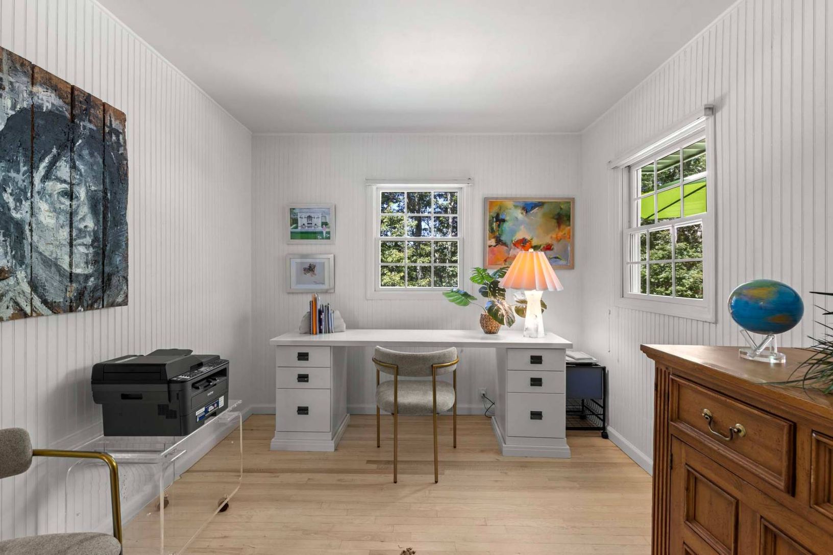 3rd bedroom currently used as office